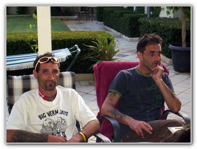 FJ & Cousin Stuart at DJ & SJ House Feb 10th 2007 1